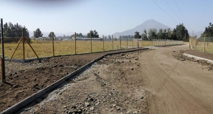 Vista de parcela en venta
